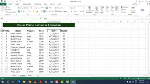 Ms Excel Basic To Advance Tutorial For Beginners with free certification by google (class-07)