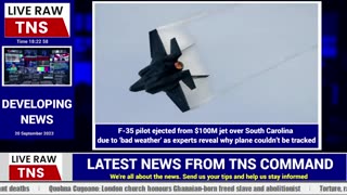 F-35 pilot ejected from $100M jet over South Carolina due to ‘bad weather’