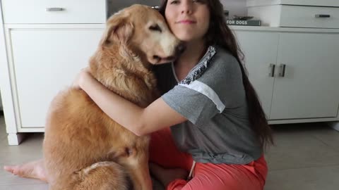 Hugging My Dog For Too Long [OR TRYING TO]