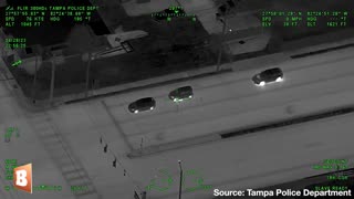 Intense SHOOT-OUT: Traffic Stop Leads to Suspect Exchanging Gunfire with Tampa Police