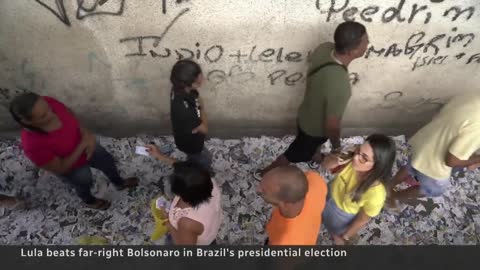 Lula wins Brazil’s presidential election, ousting incumbent Bolsonaro