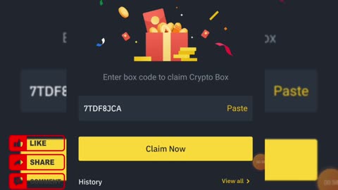 NEW Usdt Crypto Box Code Free Today || Today New Crypto Box Code || Binance Box Code 2023