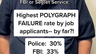 Lie Detector Guy reveals which job applicants have the highest polygraph failure rate!