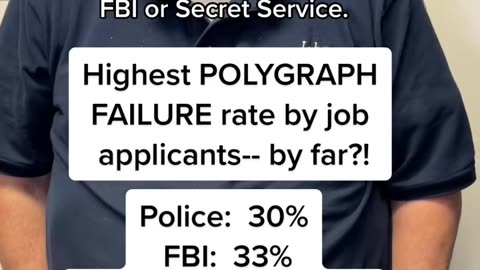 Lie Detector Guy reveals which job applicants have the highest polygraph failure rate!