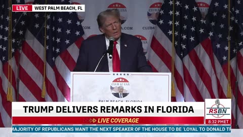 FULL SPEECH: President Donald J. Trump Visits Club 47 in West Palm Beach, FL 10/11/23