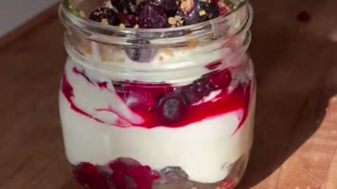 Greek Yogurt and Mixed Berry