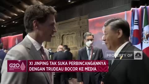 Momen Xi Jinping "Marah" ke PM Kanada di KTT G20