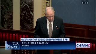 Grassley claims on Senate floor there are 17 recording between Joe and Hunter Biden