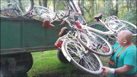 The forestry company stole the Liberland settlers' bicycles with the support of Croatian police