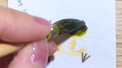 How to draw a animals with oil paint color #short #viral #rumble