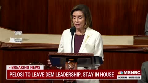 The End of an Era in American Politics: Pelosi Steps Down As House Democratic Leader