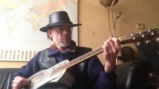 Burny Hill - 'Matrix World' - Music Video Dobro Rock Guitar Song