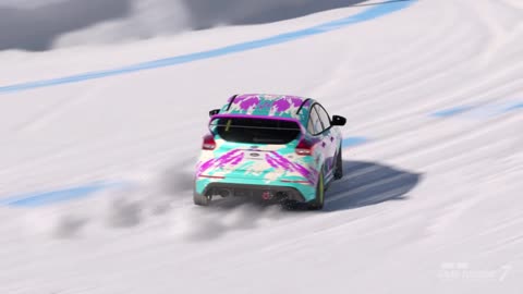 SNOW DRIFTING Lake Louise 24,000 pts on single drift lol