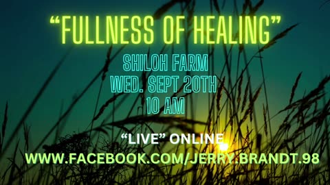 FUllness of Healing