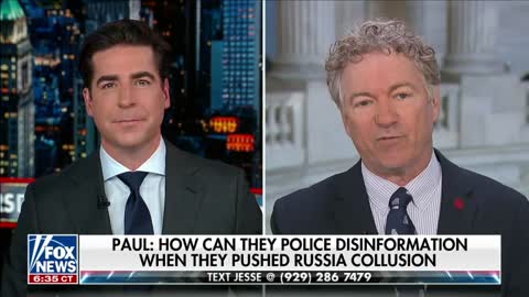 Dr. Paul Joins Fox News Primetime to Discuss the Danger of Regulating Speech - May 9, 2022