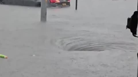 Alerta por inundación en Nueva York