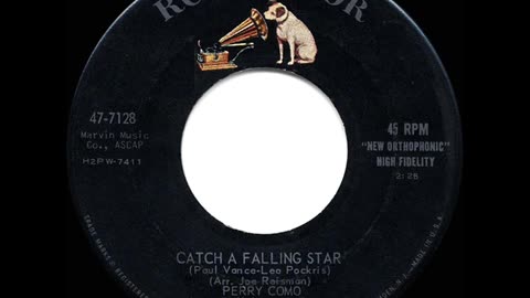 1958 HITS ARCHIVE: Catch A Falling Star - Perry Como