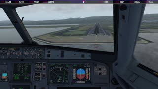 Landing in San Francisco