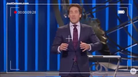 Who is worshipping who God stands in awe of YOU says Joel Osteen