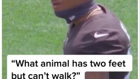 What Animal Has Two Feet But Can't Walk?? A Deep Discussion Feat. Grant Delpit & Greedy Williams 😂🐍