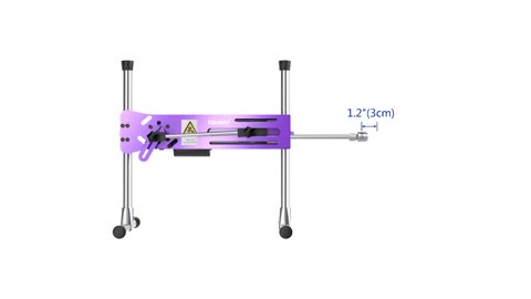 Purple HiSmith Sex Machine AK-01 Kliclok - Remote and App Connectivity