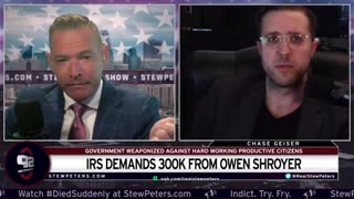 IRS Demands 300K From Owen Shroyer: Government Weaponized Against Hard Working Productive Citizens