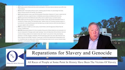 Reparations for Slavery and Genocide | Dr. John Hnatio