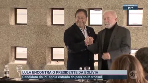 Lula se posiciona a favor da lei do piso salarial para enfermeiros | SBT Brasil (05/09/22)