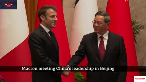 France's President Macron hopes China's President Xi will 'bring Russia to its senses'