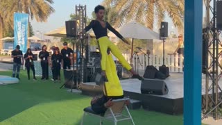 Gymnastic show in Dubai | Amazing performance