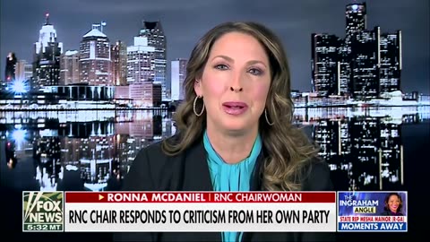 Ronna McDaniel defends her record - sort of
