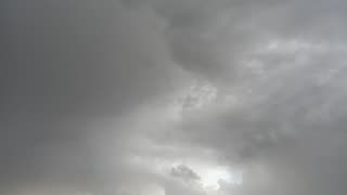 Dark Clouds and Lighting Weather Update