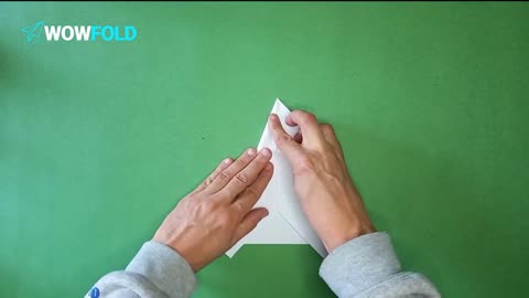 Float Master - folding a paper airplane