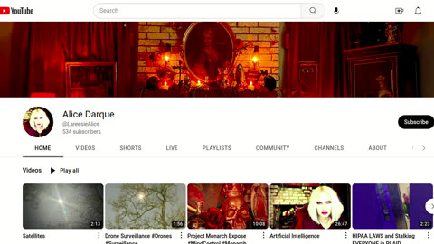 Ole Alice Darque and the Vampire Clan - especially on youtube