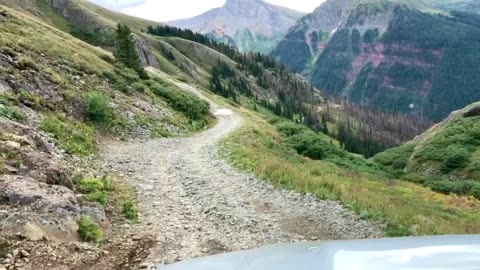 Clear Lake Alpine Zone 4x4 Road Silverton Colorado San Juan Rocky Mountains Off Road Zippy Blue Heeler Swimming!!