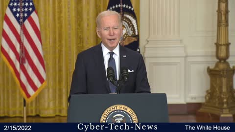 President Biden Gives Brief Update on Russia and Ukraine