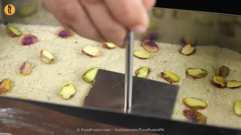 Pistachio Tahini Halwa Recipe by Food Fusion