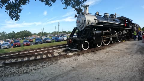 Sugar Express 148 Steam locomotive In Lake Placid Fla