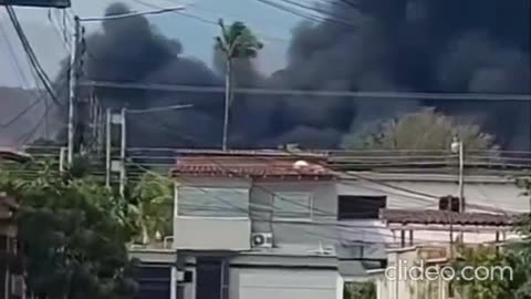 Maracay. Incendio devoró varias unidades de transporte público.