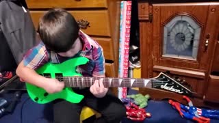 Jackson Christmas Guitar