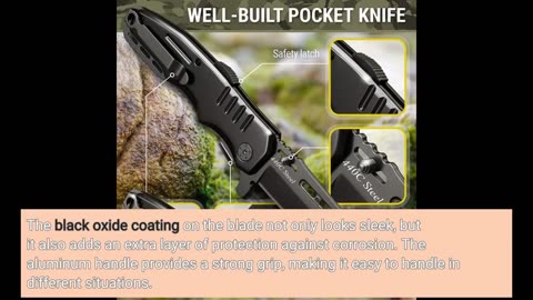 Customer Feedback: Spring Assisted Knife - Pocket Folding Knife - Military Style Knife - Tactic...