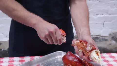 How To Break Down & Eat A Lobster