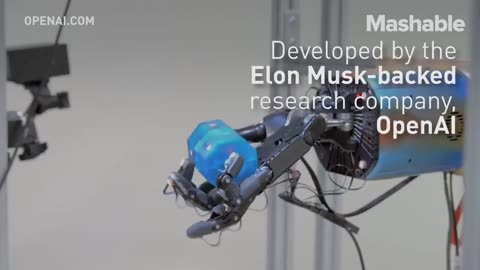 Mashable robot hand taught itself to juggle objects