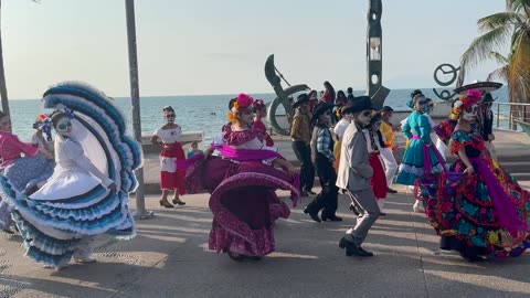 Dia de Los Muertos -- the Dead Dance in Puerto Vallarta