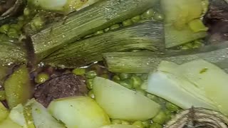 Tajine marocchino con carciofi e patate