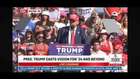 Trump Speech Wiskonsin 18/06/2024