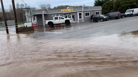 DON'T FLOW: Emergency Services On High Alert As California Town Gets Hit By Flooding