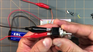 Toggle Switch Circuit: More Switch Circuits! (Motbots Simple Switch Project)