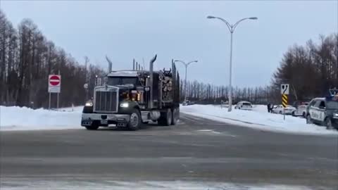 QUEBEC CONVOY HAS STARTED