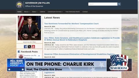 Bannon call Phone Charlie Kirk : The Situation Happening With The Electoral System In Nebraska